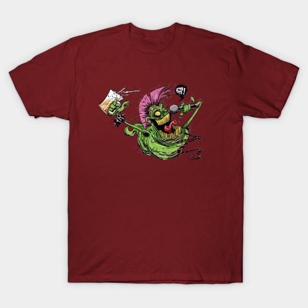 punk slimer T-Shirt by Rickdraws